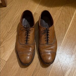 Allen Edmonds Tan Leather Men's Derbys